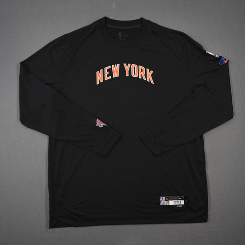 Image of Robinson, Mitchell - Game-Issued City Edition Long-Sleeved Shooting Shirt - 2022-23 NBA Season