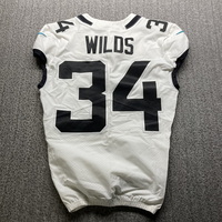 Crucial Catch - Jaguars Brandon Wilds Game Worn Jersey 2018 Season Size 42