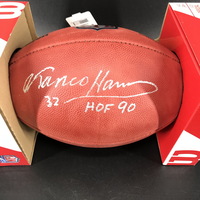 NFL - Steelers Franco Harris Signed Authentic Football