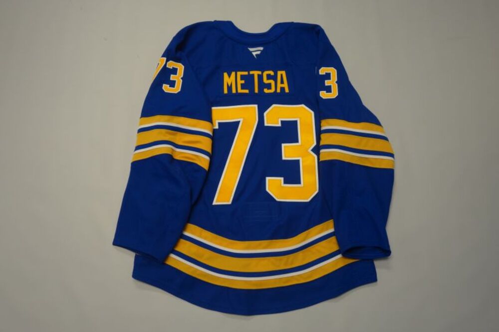 Zach Metsa 2025-26 Buffalo Sabres Set 2 Home Jersey