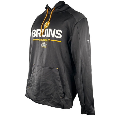 Photo of Team-Issued 2025-2026 Player-Worn Fanatics Bruins Hoodie - Fraser Minten