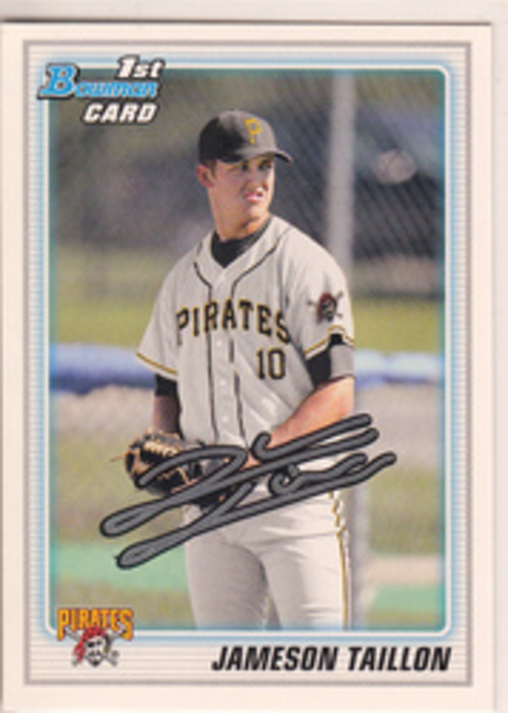 2010 Bowman 1st Card Jameson Taillon Rookie Card MLB Auctions