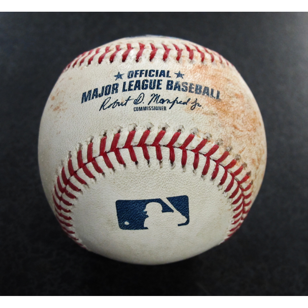 GameUsed Baseball From the James Paxton NoHitter Game Mariners vs