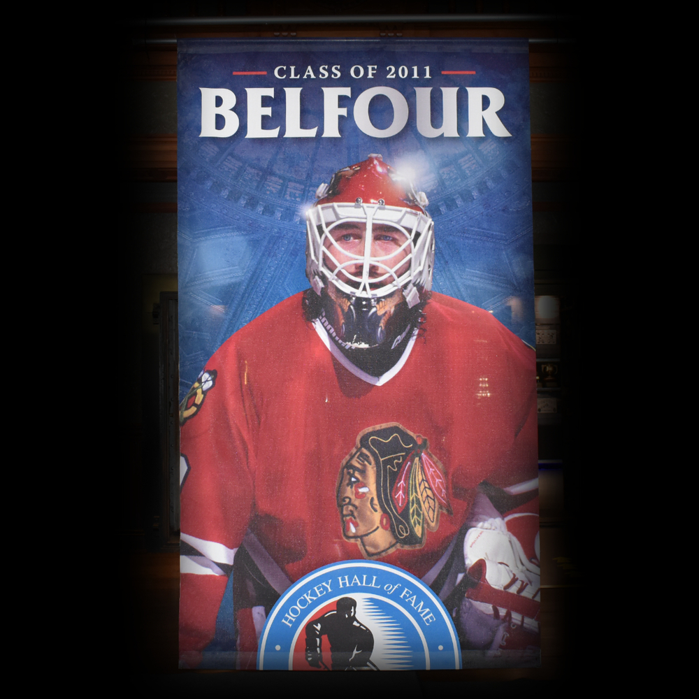 Ed Belfour Hockey Hall of Fame Class of 2011 Banner (5ft x 9ft