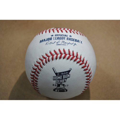 Game-Used Baseball - 2017 Home Run Derby (7/10/2017) - Gary Sanchez - Round 1, Home Run #14