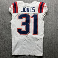 London Games - Patriots Jonathan Jones Game Worn Jersey (10/20/2024) Wit...