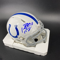 NFL - Colts Peyton Manning Signed Mini Helmet