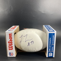Dolphins - Laremy Tunsil Signed Panel Ball