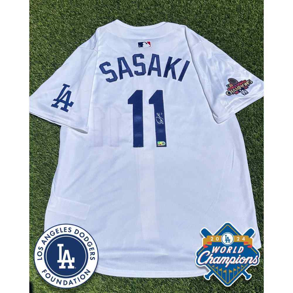 Quarterbacks of the century 記念ユニフォーム2 2025 Roki Sasaki Autographed and MLB Authenticated Jersey