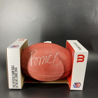 NFL - Bears Rome Odunze Signed Authentic Football