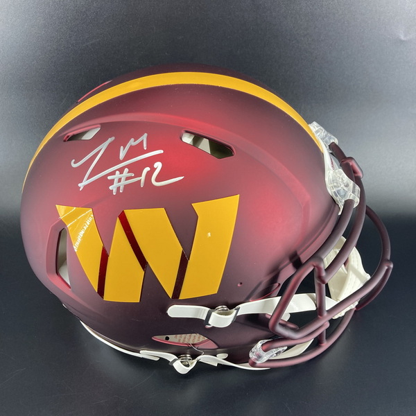 NFL - Commanders Luke McCaffrey Signed Authentic Speed Helmet