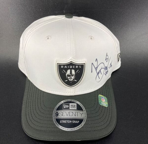 HOF - Raiders Tim Brown Signed Hat