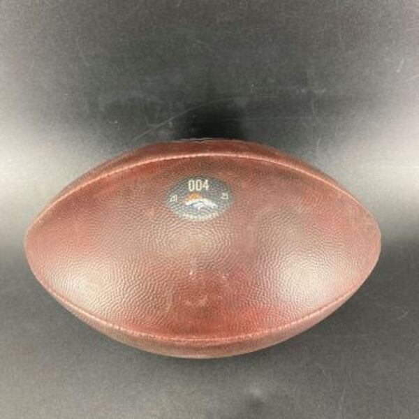 NFL - Broncos Game Used Football (10/052025) Individually Numbered 004 N...