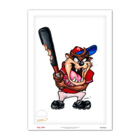 Tasmanian Devil - Philadelphia Phillies - Limited Edition Print of 100 by Artist S. Preston ...