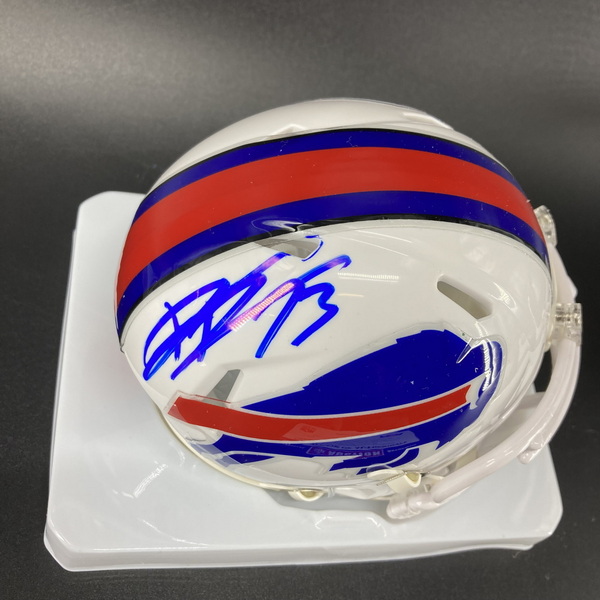 Bills - Dion Dawkins Signed Mini Helmet