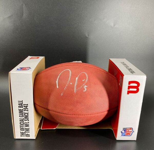 NFL - Commanders Jayden Daniels Signed Authentic Football
