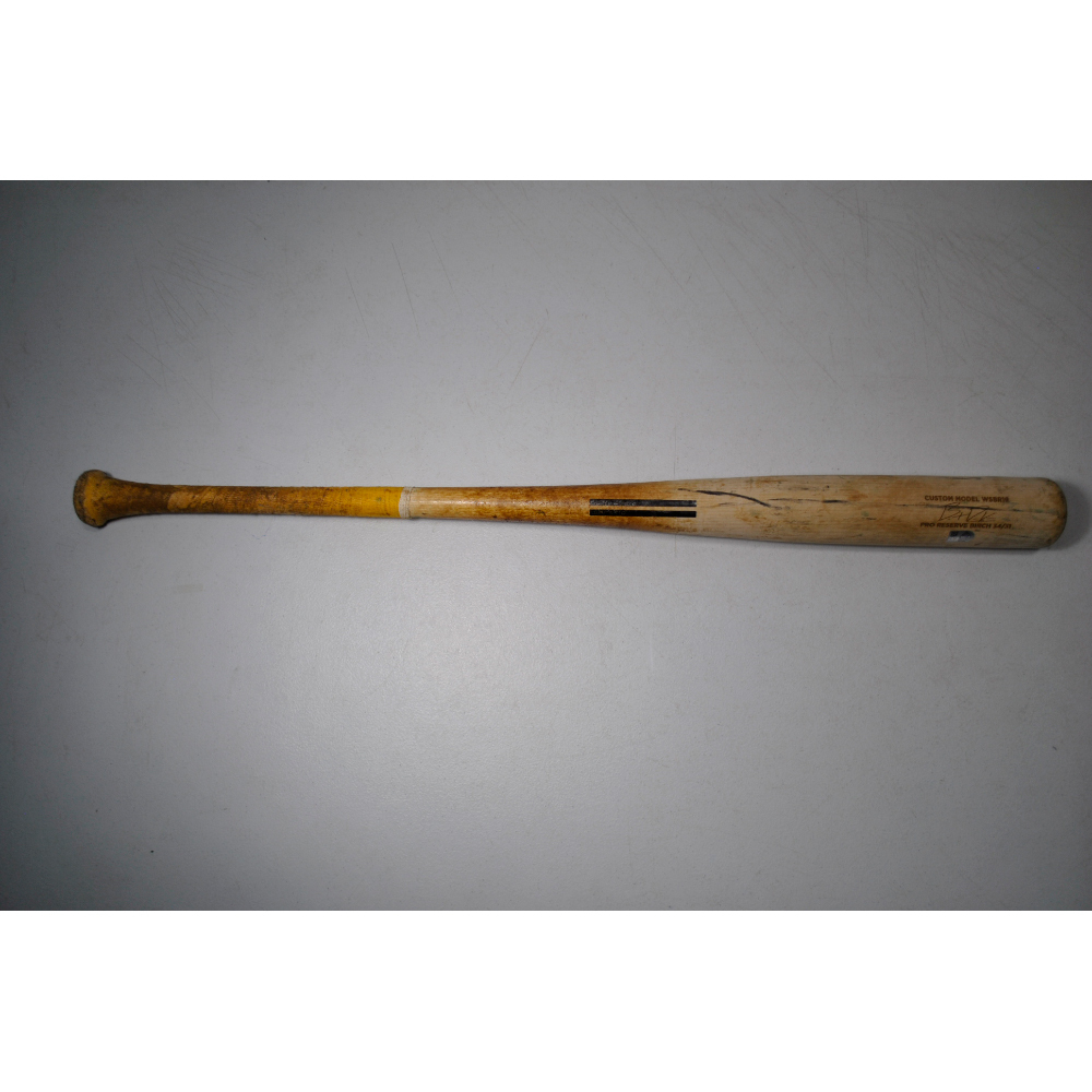 オールスター出場　Brent Rooker 3枚セット(直筆２枚) MLB Brent Rooker Game-Used Broken Bat - Natural Warstic Custom Model