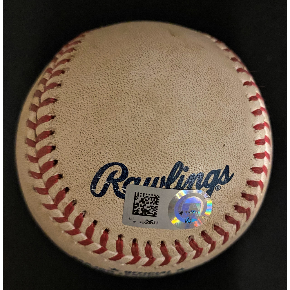 GameUsed Baseball Tarik Skubal Detroit Tigers MLB Debut Pitched Ball