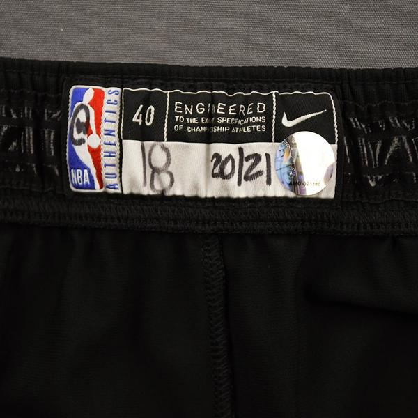 Alec Burks New York Knicks Game Issued City Edition Shorts 2020 21 NBA Season NBA Auctions