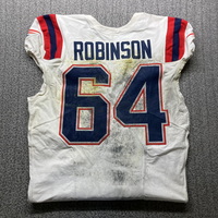 London Games - Patriots Layden Robinson Game Worn Jersey (10/20/2024) Wi...