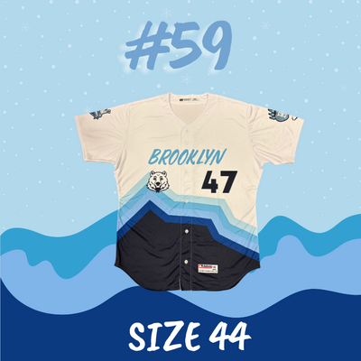 #59 GAME ISSUED Polar Bear Jersey (Size 44)