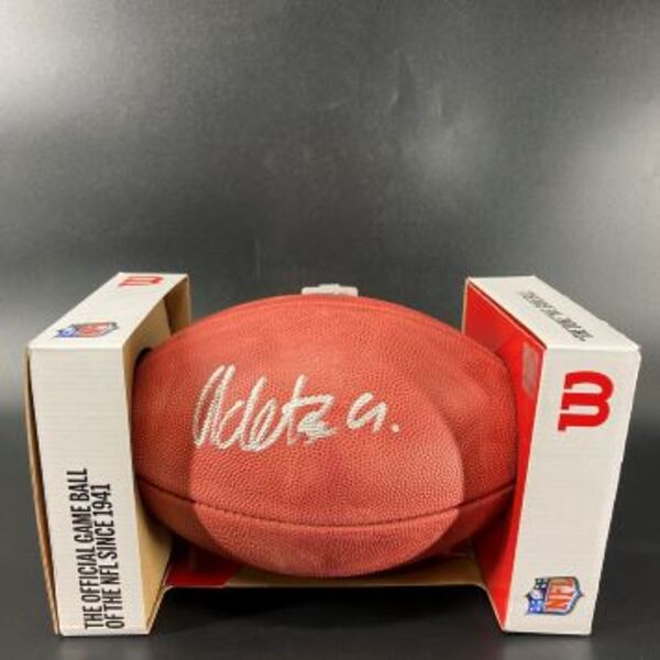 NFL - Colts Adetomiwa Adebawore Signed Authentic Football