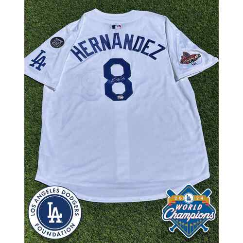 Dodgers ユニフォーム HERNÁNDEZ 8 Enrique Hernandez Los Angeles Dodgers Road Limited World