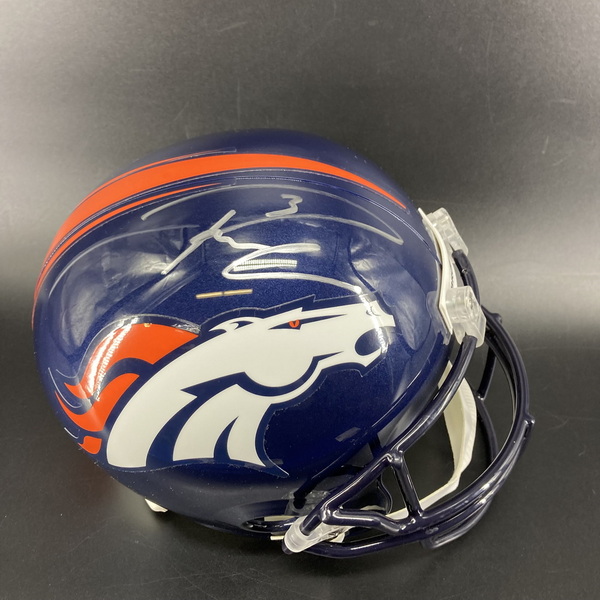 Broncos - Russell Wilson Signed Replica Helmet