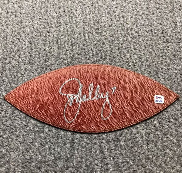 HOF - Broncos John Elway Signed Authentic Panel