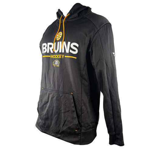 Photo of Team-Issued 2025-2026 Player-Worn Fanatics Bruins Hoodie - Elias Lindholm