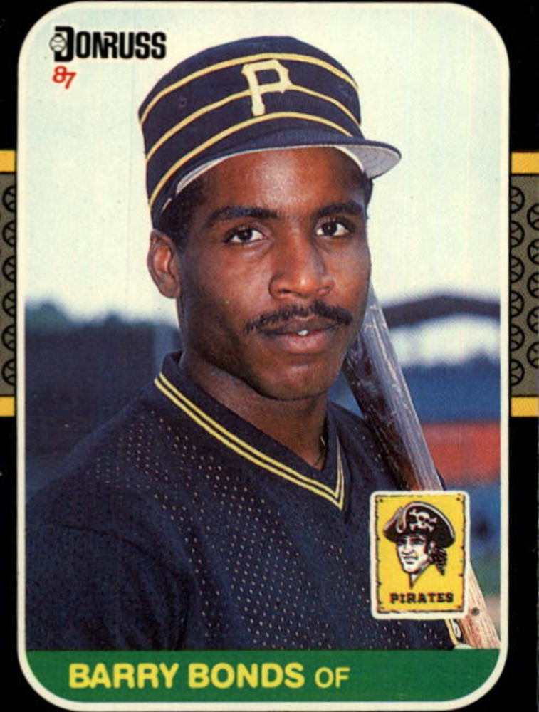 1987 Donruss #361 Barry Bonds Rookie Card