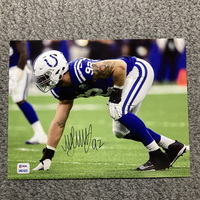 Colts - Margus Hunt Signed 8x10 Photo