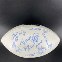 NFL - Seahawks Multi Sign Super Bowl XLVIII Panel Ball Signed By Over 30...