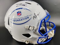 NFL - Multi Signed NFL Foundation Replica Speed Helmet Signed by Cam War...