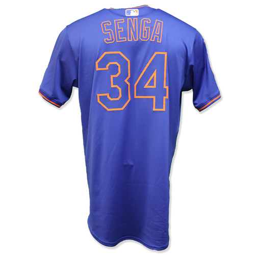 Kodai Senga #34 - Team Issued Road Blue Jersey - 2025 Season | New