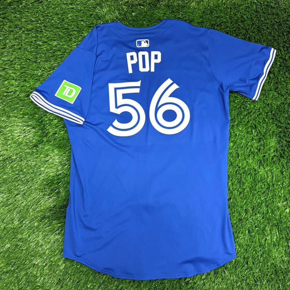 56 Zach Pop Jersey: 2025 Season. Size 48. (Authenticated Team
