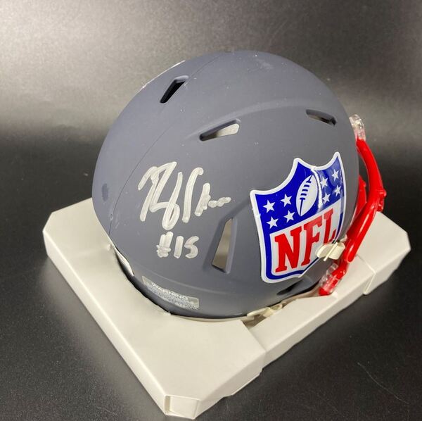 NFL - Steelers Ben Skowronek Signed NFL Shield Mini Helmet