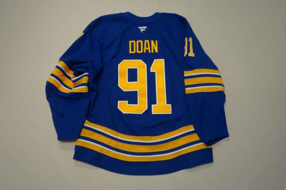Josh Doan 2025-26 Buffalo Sabres Set 2 Home Jersey