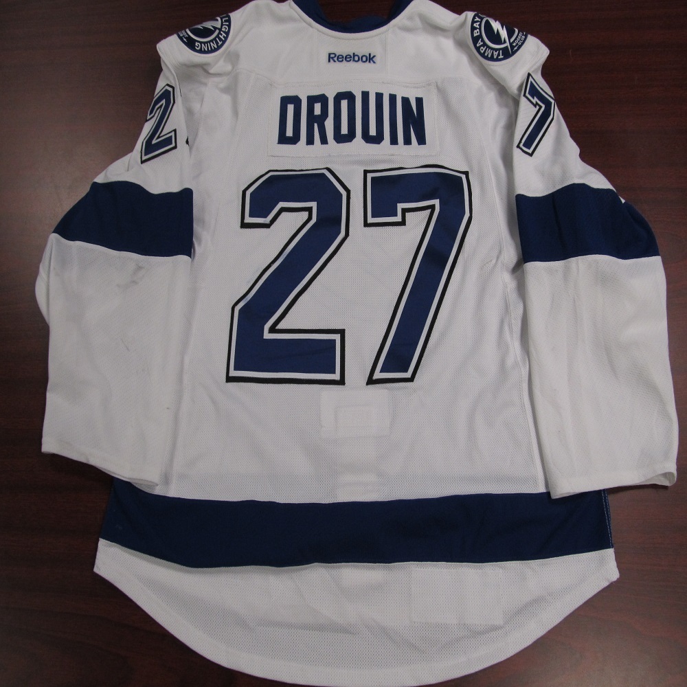 27 Jonathan Drouin 201516 Regular Season GameWorn Road Jersey NHL