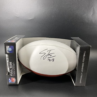 PCF - Seahawks Sydney Jones Signed Panel Ball With Seahawks Logo
