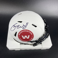 NFL - Commanders Tress Way Signed Lunar Eclipse Mini Helmet