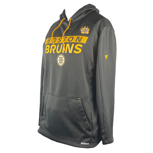 Photo of Team-Issued 2024-2025 Player Worn Fanatics Bruins Hoodie - Marat Khusnutdinov