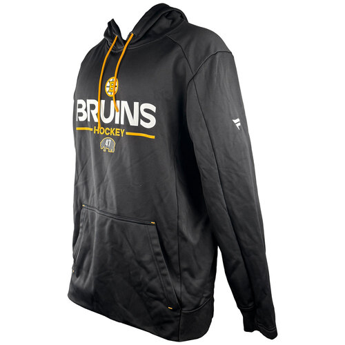 Photo of Team-Issued 2025-2026 Player-Worn Fanatics Bruins Hoodie - Mark Kastelic
