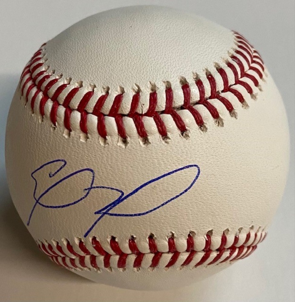 Eloy Jimenez Autographed Baseball | MLB Auctions