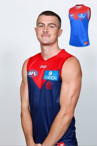 Photo of 2025 Melbourne Demons Clash Guernsey - Daniel Turner #10