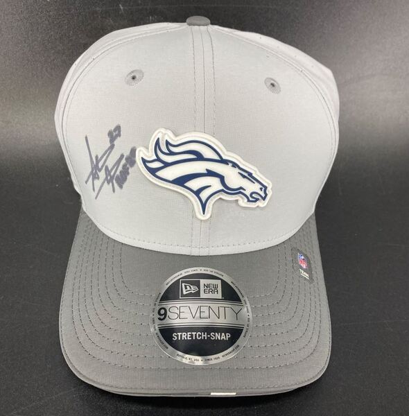 HOF - Broncos Steve Atwater Signed Hat
