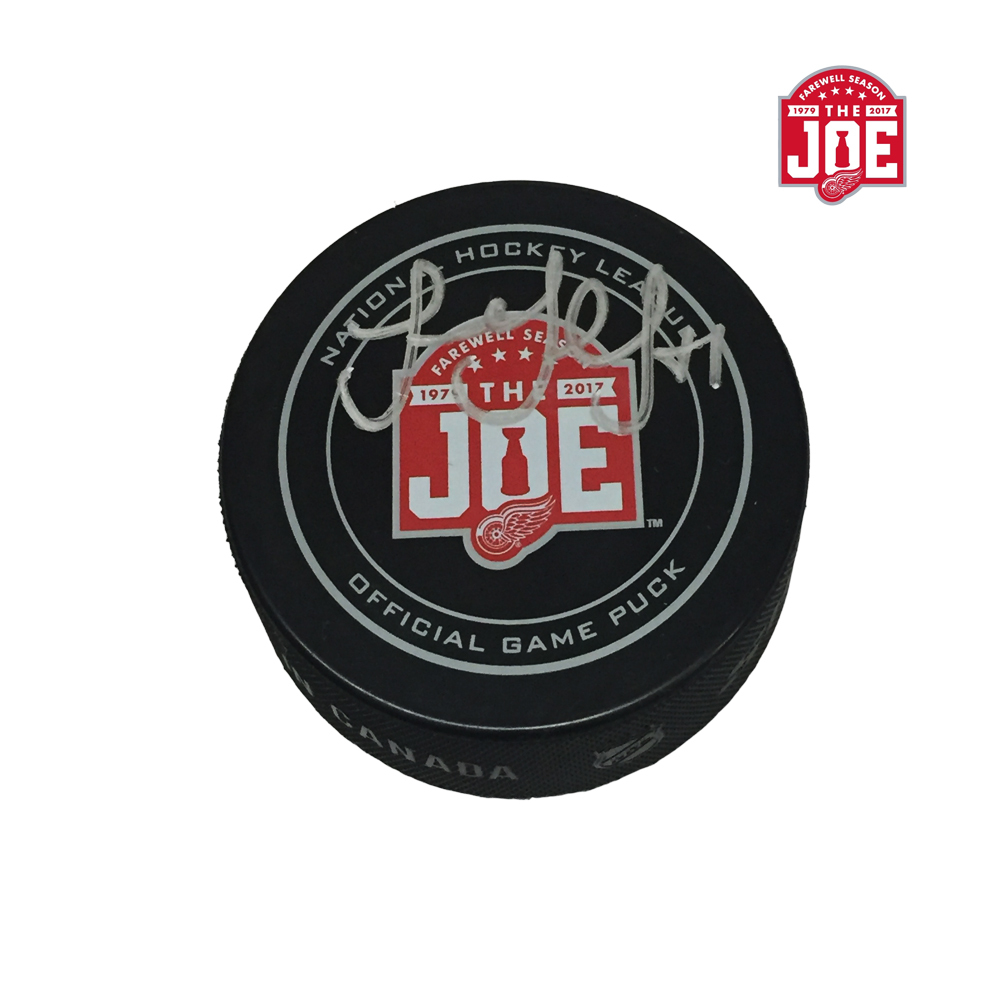 LUKE GLENDENING Signed Detroit Red Wings