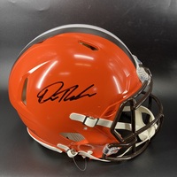 NFL - Browns Dorian Thompson Robinson signed authentic helmet
