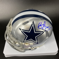 NFL - Cowboys Bryan Anger Signed Mini Helmet