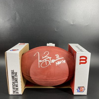NFL - Raiders Tim Brown Signed Authentic Football